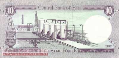 Syria - 10  Pounds (#101c_UNC)