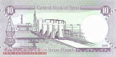 Syrien - 10 Pounds (#101e_UNC)