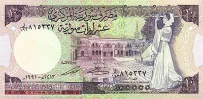 Syria - 10 Pounds (#101e_UNC)