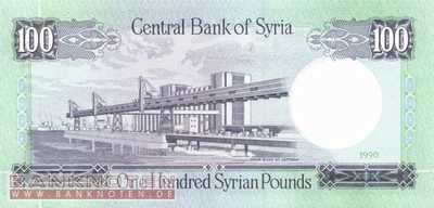 Syria - 100  Pounds (#104d_UNC)