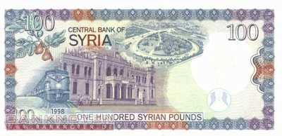 Syria - 100  Pounds (#108_UNC)