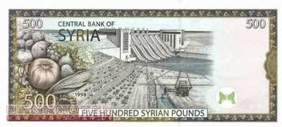 Syrien - 500  Pounds (#110a_UNC)