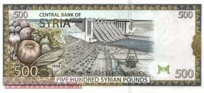 Syrien - 500  Pounds (#110c_UNC)