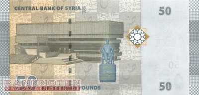 Syria - 50  Pounds (#112a_UNC)