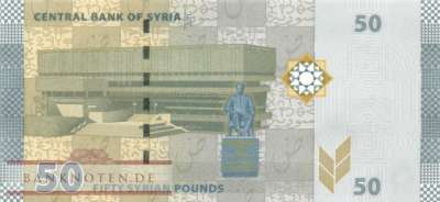 Syrien - 50  Pounds (#112b_UNC)
