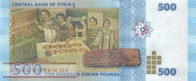 Syria - 500  Pounds (#115_UNC)