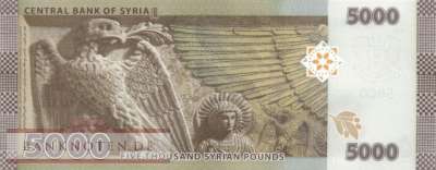 Syrien - 5.000  Pounds (#118a_UNC)