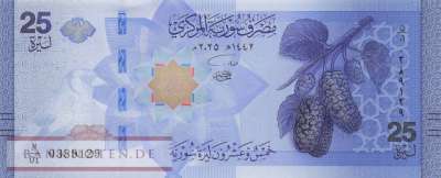 Syrien - 25  Pounds - Ersatzbanknote (#120R_UNC)