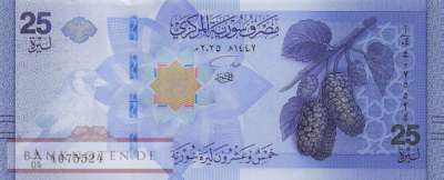 Syrien - 25  Pounds (#120_UNC)