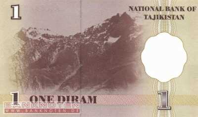 Tajikistan - 1  Diram (#010a_UNC)