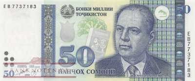 Tadschikistan - 50  Somoni (#018a_UNC)