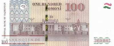 Tajikistan - 100  Somoni (#027b_UNC)