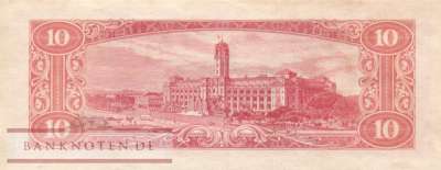 Taiwan - 10  Yüan (#1970_AU)