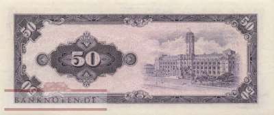Taiwan - 50  Yüan (#1976_UNC)