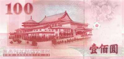 Taiwan - 100  Yüan (#1991_UNC)