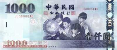 Taiwan - 1.000  Yüan (#1997_UNC)
