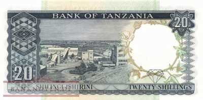 Tansania - 20  Shilingi (#003e_UNC)