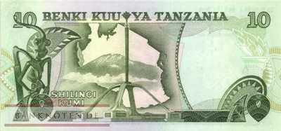 Tanzania - 10  Shilingi (#006b_UNC)