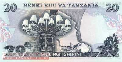 Tanzania - 20  Shilingi (#007c_UNC)