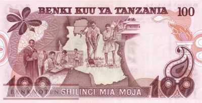 Tansania - 100  Shilingi (#008c_UNC)