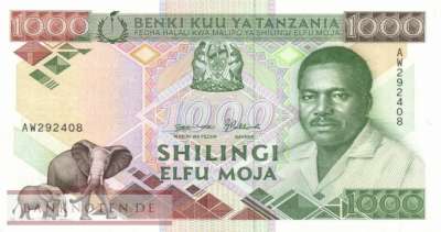 Tansania - 1.000  Shilingi (#022-1_UNC)