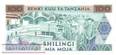 Tansania - 100  Shilingi (#024_UNC)