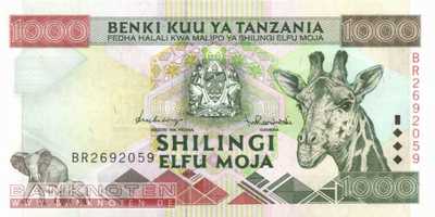 Tanzania - 1.000  Shilingi (#031_UNC)