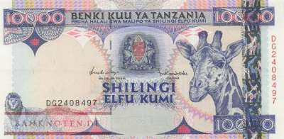 Tansania - 10.000  Shilingi (#033_XF)