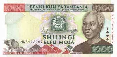 Tanzania - 1.000  Shilingi (#034_UNC)