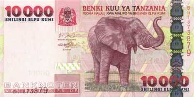 Tanzania - 10.000  Shilingi (#039_UNC)