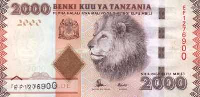 Tanzania - 2.000  Shilingi (#042b_UNC)