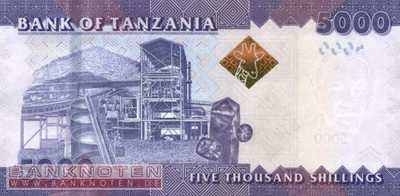 Tanzania - 5.000  Shilingi (#043a_UNC)
