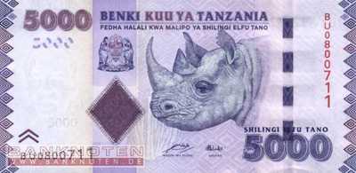 Tanzania - 5.000  Shilingi (#043a_UNC)