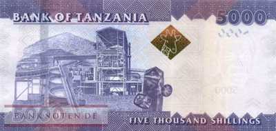 Tanzania - 5.000  Shilingi (#043b_UNC)