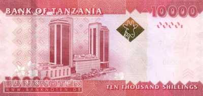 Tanzania - 10.000  Shilingi - Replacement (#044aR_UNC)