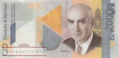 Giesecke&Devrient - 2.000  Präsentationsbanknote G&D (#102x_UNC)