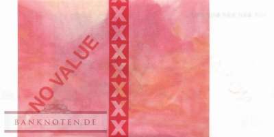Frankreich -  Banque de France - Testbanknote no value - kleines Format (#911a_UNC)