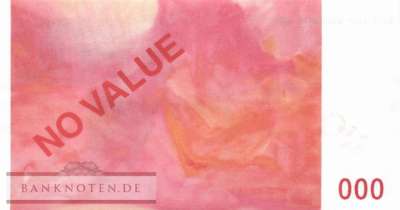 France -  Banque de France - Testbanknote no value - larger size (#911b_UNC)