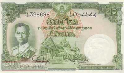 Thailand - 20  Baht (#077d-U44_UNC)