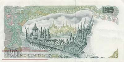 Thailand - 20  Baht (#084a-U49_VF)