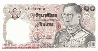 Thailand - 10  Baht (#087-U57_UNC)