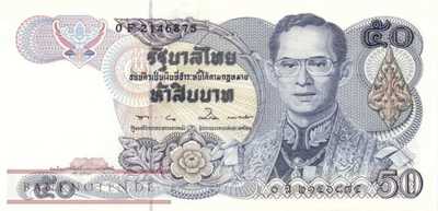 Thailand - 50  Baht (#090b-U57_UNC)