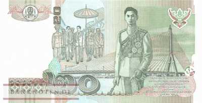 Thailand - 20  Baht (#109-U77_UNC)