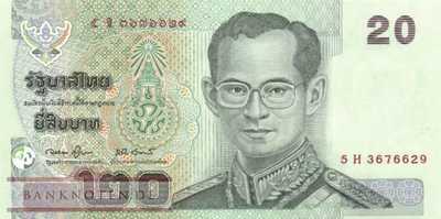 Thailand - 20  Baht (#109-U78_UNC)