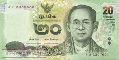 Thailand - 20  Baht (#118-U84_UNC)