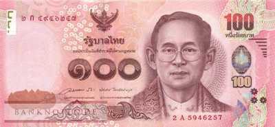 Thailand - 100  Baht (#120-U85_UNC)