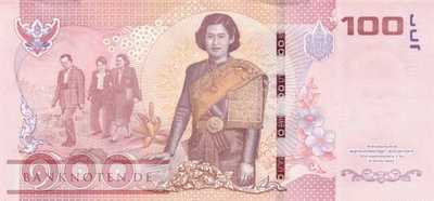 Thailand - 100  Baht - commemorative (#127_UNC)