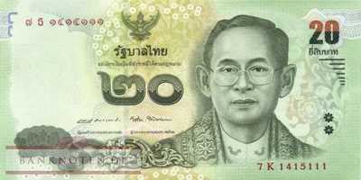 Thailand - 20  Baht (#130_UNC)