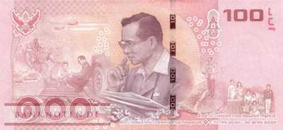 Thailand - 100  Baht (#132_UNC)