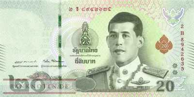 Thailand - 20  Baht (#135a_UNC)